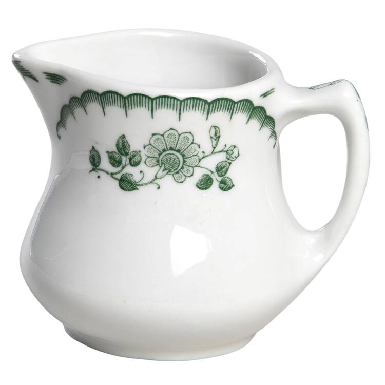 Chardon Rose Green Mini Creamer