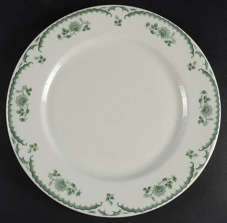 Chardon Rose Green Service Plate (Charger)