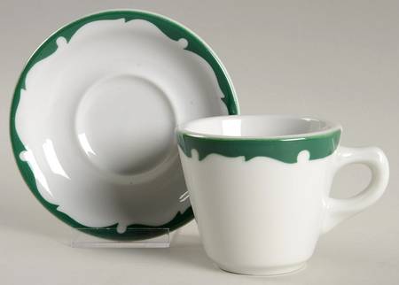 SHO131 Flat Cup & Saucer Set