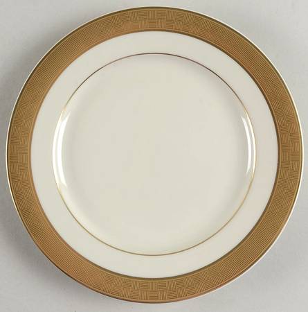 Metropolitan Gold Salad Plate