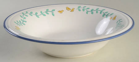 Summer Mornings 9" Round Vegetable Bowl