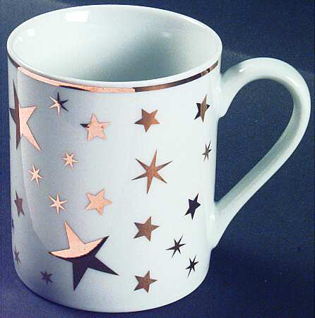 Classic Gold Stars Mug