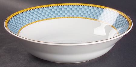 Garden Vignette 9" Round Vegetable Bowl
