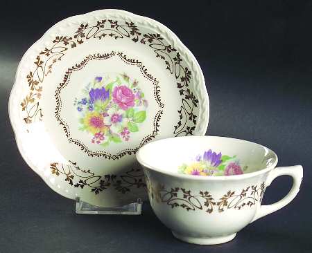 STT155 Flat Cup & Saucer Set