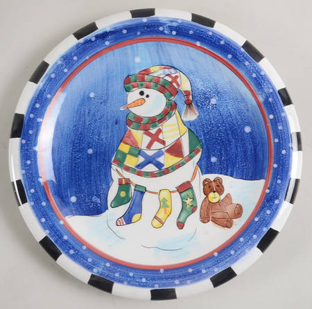 Winter Salad/Dessert Plate
