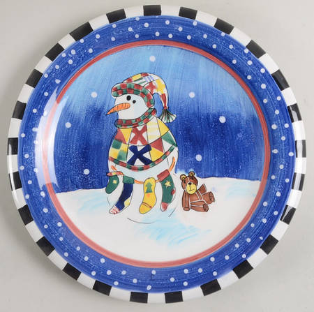 Winter Dinner Plate