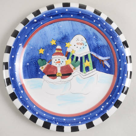 Winter Dinner Plate