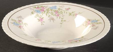 Spring Time Rim Soup Bowl