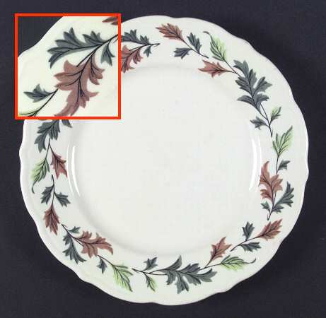 SY185R Luncheon Plate