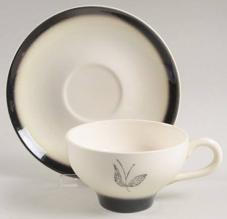 STT157 Flat Cup & Saucer Set