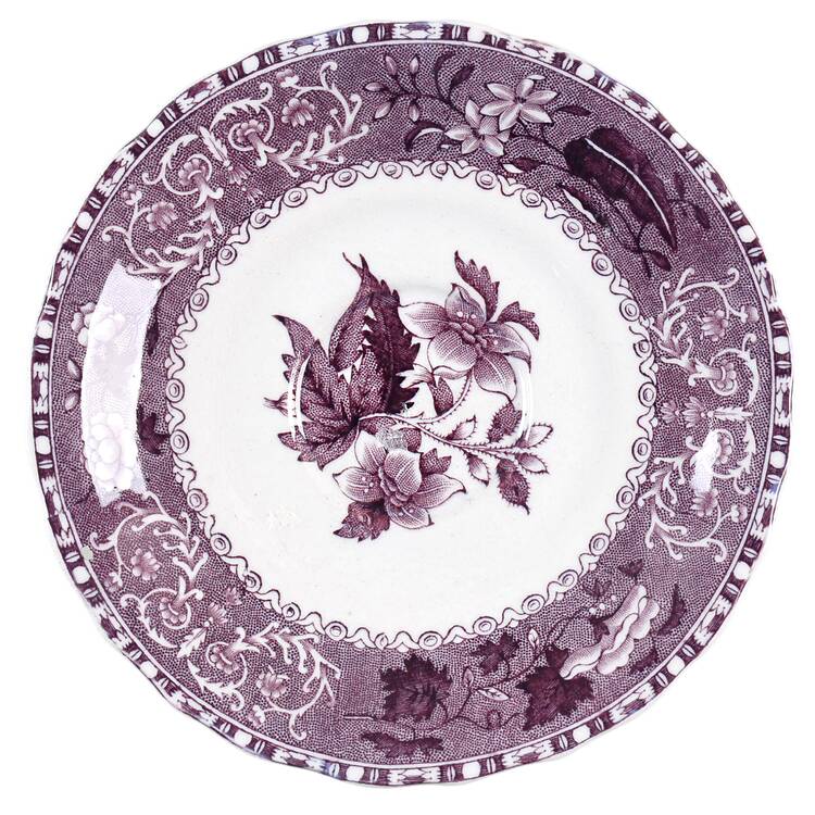 Camilla Purple Saucer for Demitasse Cup