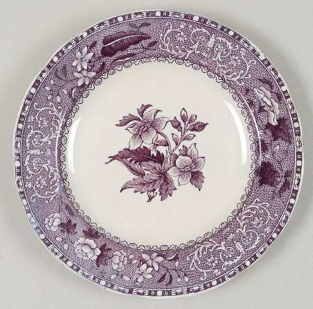 Camilla Purple Small Bread & Butter Plate