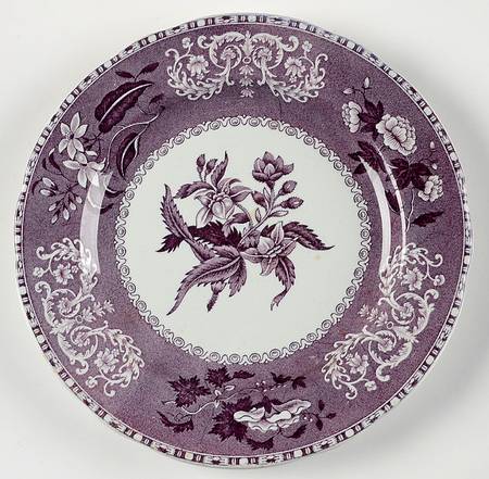 Camilla Purple Salad Plate