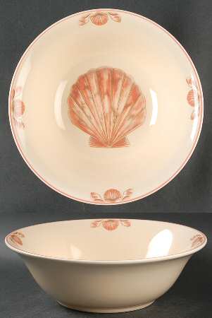 Coquille (China) 9" Round Vegetable Bowl