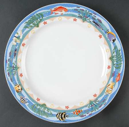 Coral Reef 12" Chop Plate (Round Platter)