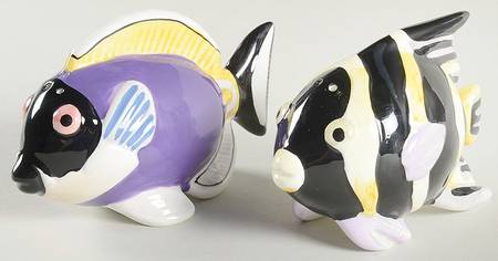 Coral Reef Sculpted Salt & Pepper Set
