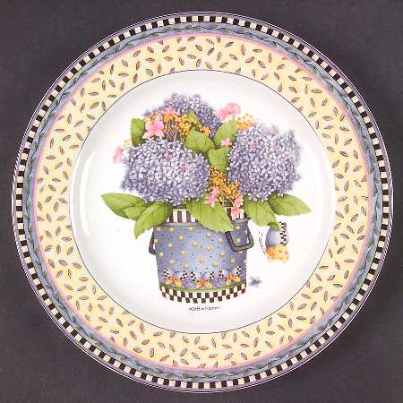 Spring Bouquet Salad Plate