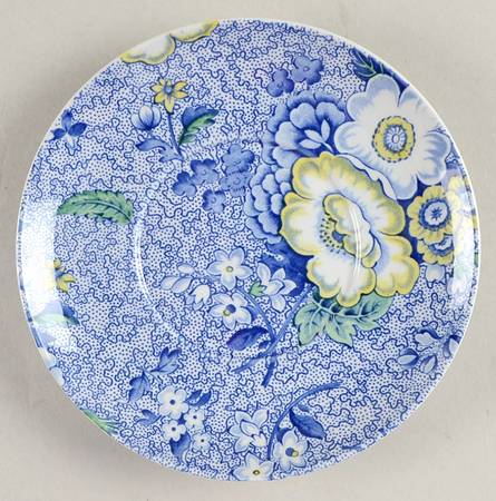Blue Chintz Saucer for a Mug/Cup