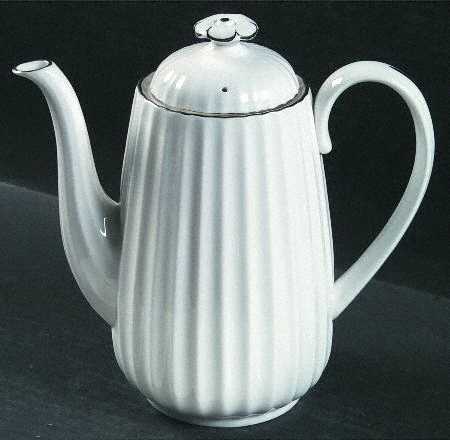 Chelsea Platinum Coffee Pot & Lid