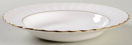 Chelsea Gold Large Rim Soup Bowl