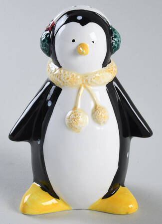 Penguins Sculpted Salt Shaker