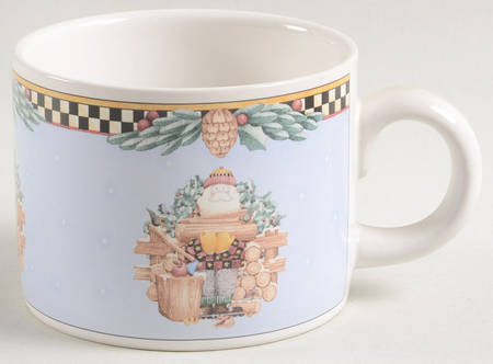 Woodland Santa Flat Cup