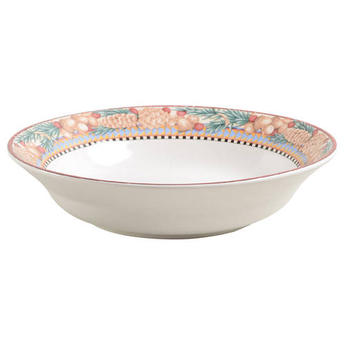Woodland Santa Rim Soup Bowl