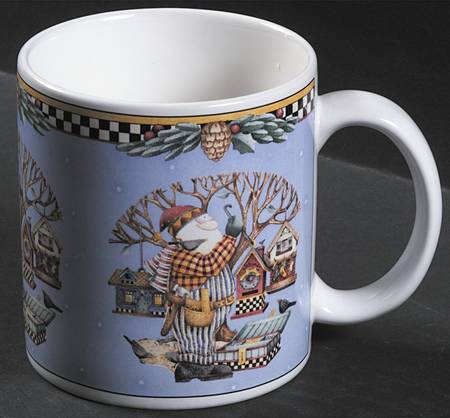Woodland Santa Mug