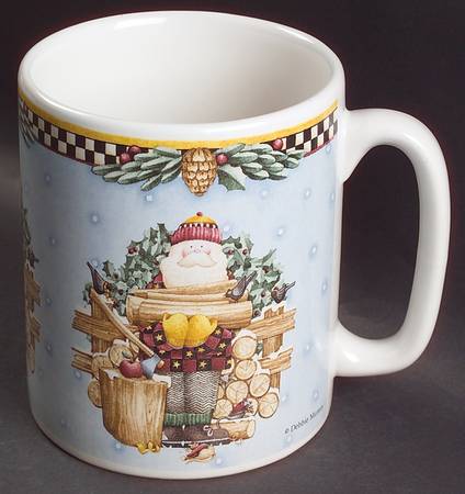 Woodland Santa Jumbo Mug