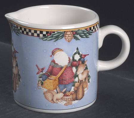 Woodland Santa Creamer