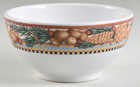 Woodland Santa 5" All Purpose Bowl