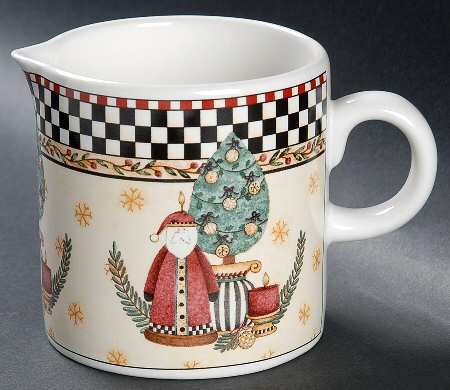 Christmas Topiary Creamer