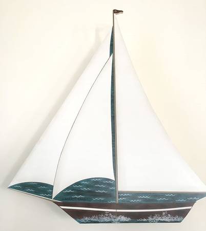 Coastal Breeze Wood Wall Cabinet