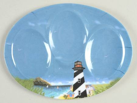 Coastal Breeze Melamine Spoon Rest (Holds 3 Spoons)
