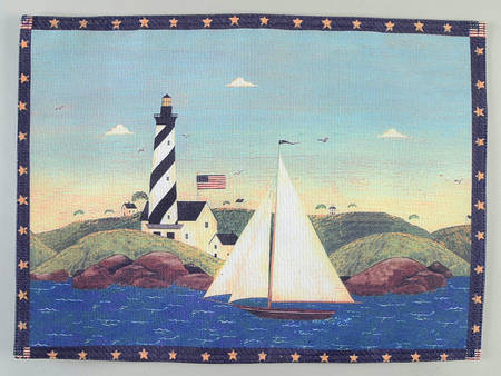 Coastal Breeze Cloth Placemat