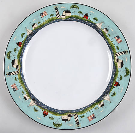 Coastal Breeze 12" Chop Plate (Round Platter)