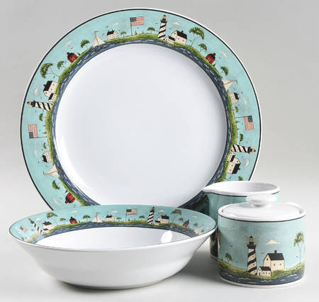 Coastal Breeze 5 Piece Hostess Set