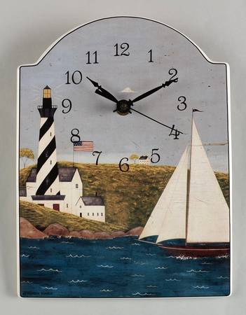 Coastal Breeze Quartz Clock
