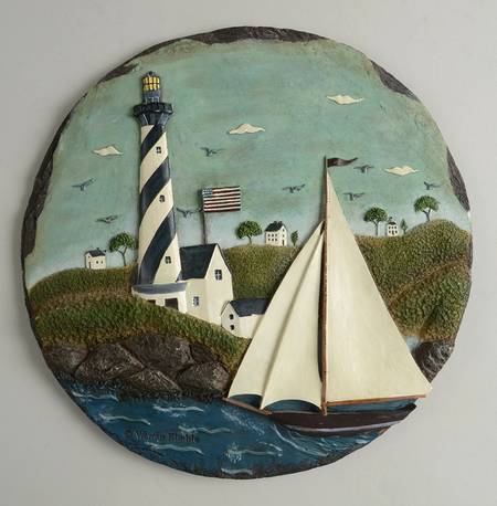 Coastal Breeze Plaque Wall