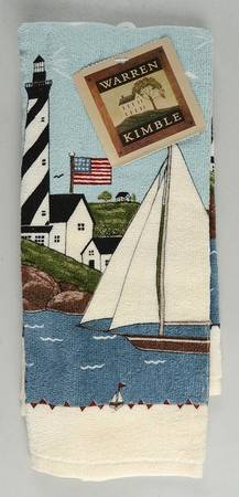 Coastal Breeze Cloth Dish Towel