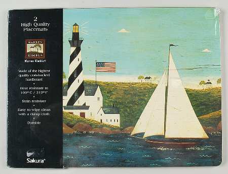 Coastal Breeze (Set of 2) Corkboard Placemat