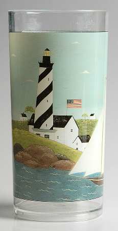 Coastal Breeze 12 Oz Plastic Highball