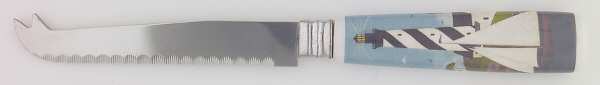 Coastal Breeze Cheese Knife with Stainless Blade