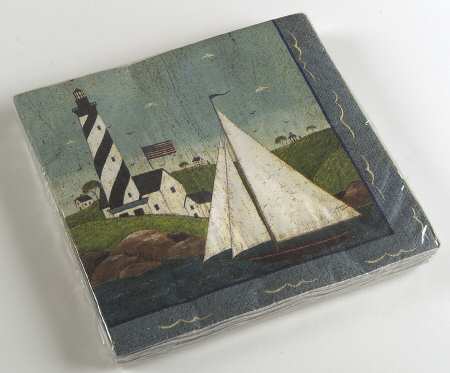 Coastal Breeze Package of Paper Luncheon Napkins