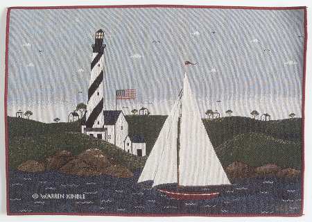 Coastal Breeze Cloth Placemat