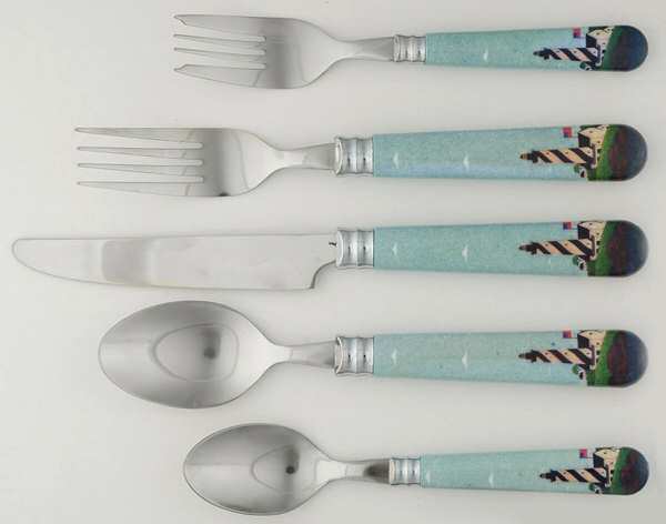 Coastal Breeze 20-Piece Flatware Set (4 5-Piece Place Settings)