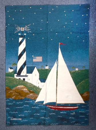 Coastal Breeze Wall Hanging Tapestry No Lights