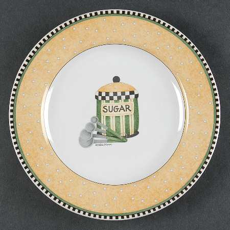 Sunny Country Kitchen Salad/Dessert Plate