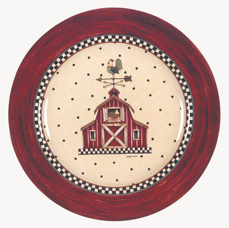 Weather Vane Salad/Dessert Plate