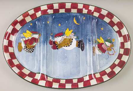 Snow Angel Village 3-Part Relish